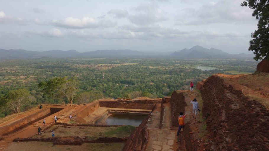 Sri Lanka, Sigiriya : le Rocher du Lion