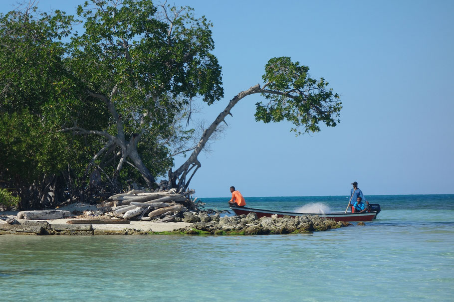 Ile de Mucura : pêcheurs