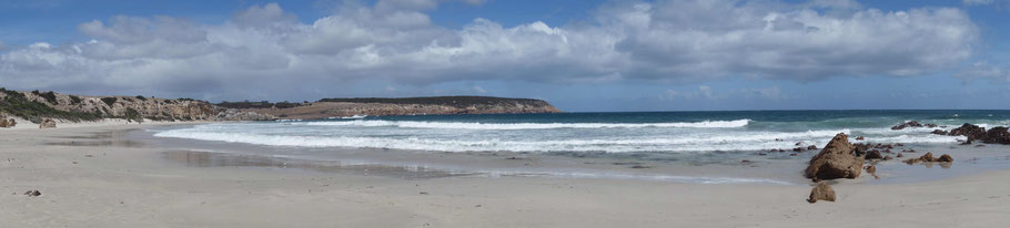 Australie, Kangaroo Island ; plage de Stokes Bay