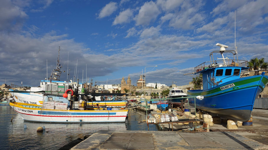  Malte : port de Marsaxlokk