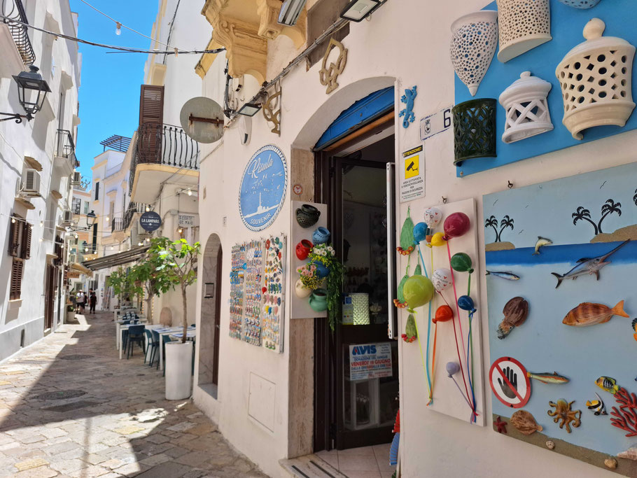 Les Pouilles : ruelle de Gallipoli