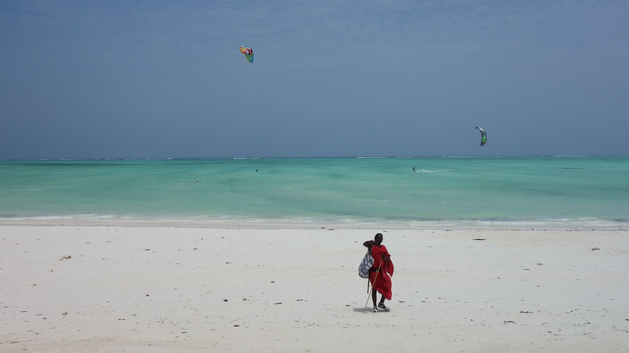 Zanzibar : plage de Paje