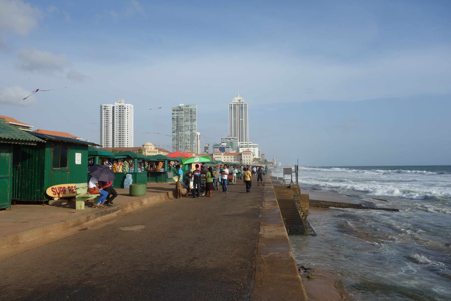 Sri Lanka, Colombo : Galle Face Green