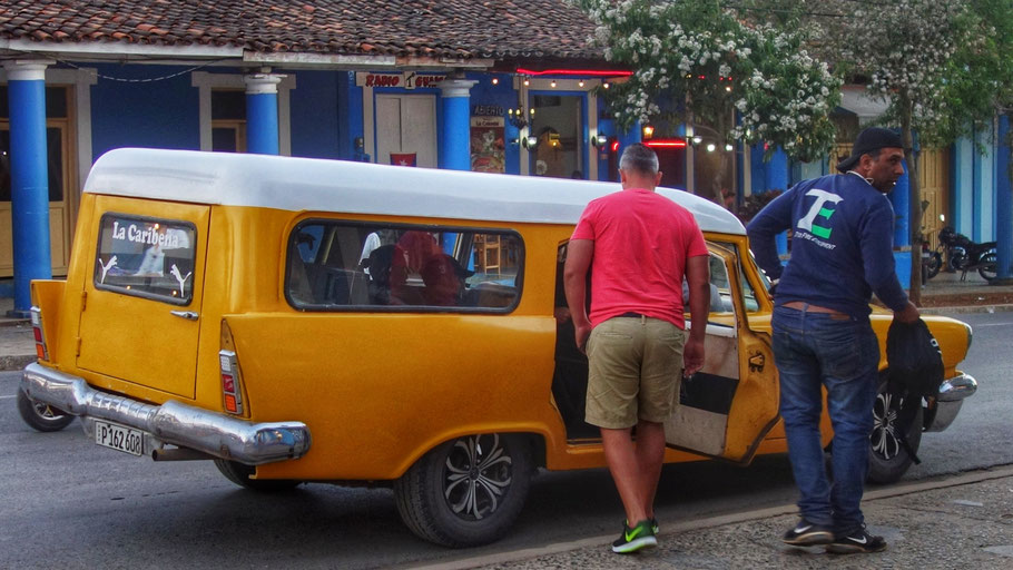 Cuba, taxi collectif à Viñales