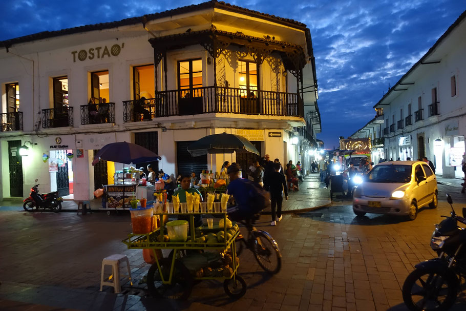 Colombie : Popayán la nuit
