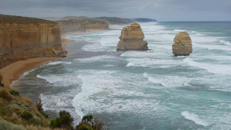 Australie, Great Ocean Road : Castle Rock
