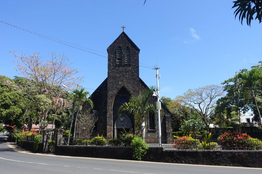 Ile Maurice : église de Trou d'Eau Douce