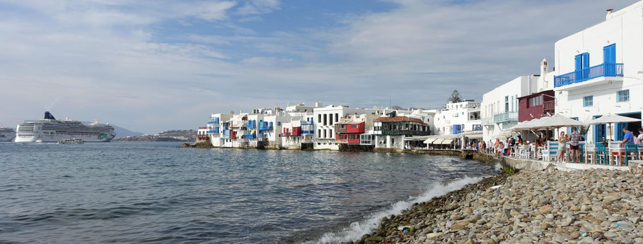 Grèce, Cyclades : Mykonos, la Petite Venise