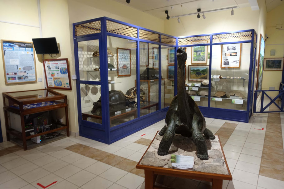 Rodrigues : le petit musée de la réserve François Leguat