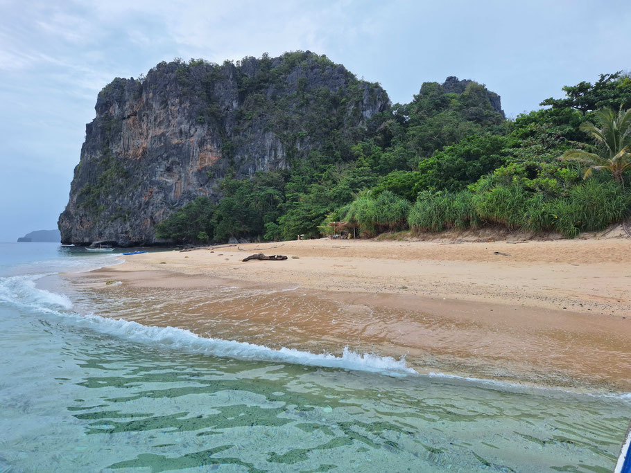 Helicoptere Beach, baie de Bacuit (Palawan)