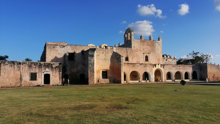 Yucatan, Valladolid : couvent  de San Bernardino de Siena