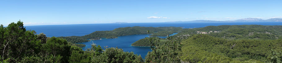 Croatie : parc national de l'île de Mljet