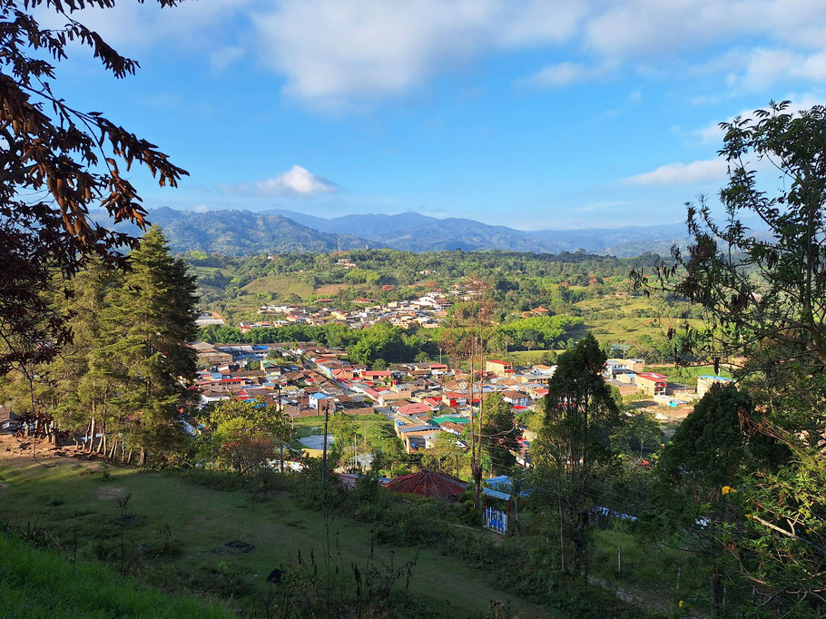 Colombie : vue sur San Agustin de la Casa de François