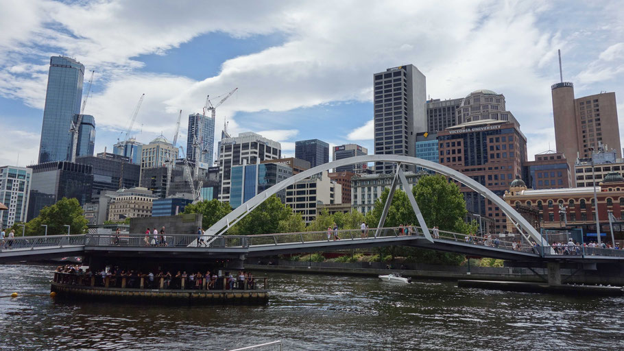 Australie, Melbourne : Evan Walker Bridge