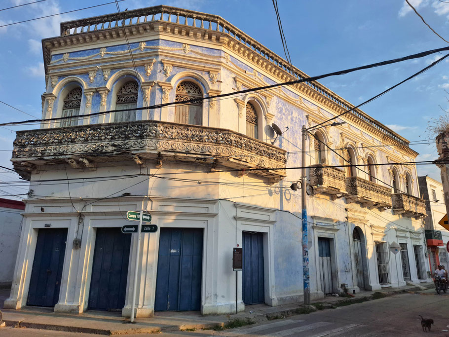 Colombie : Palacio Azul à Ciénaga