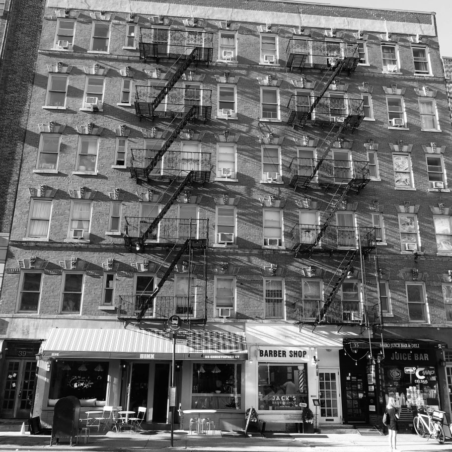 New York : Christopher Street dans Greenwich Village