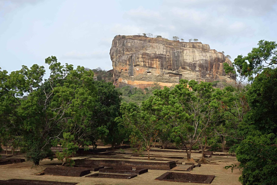 Sri Lanka, Sigiriya : le Rocher du Lion