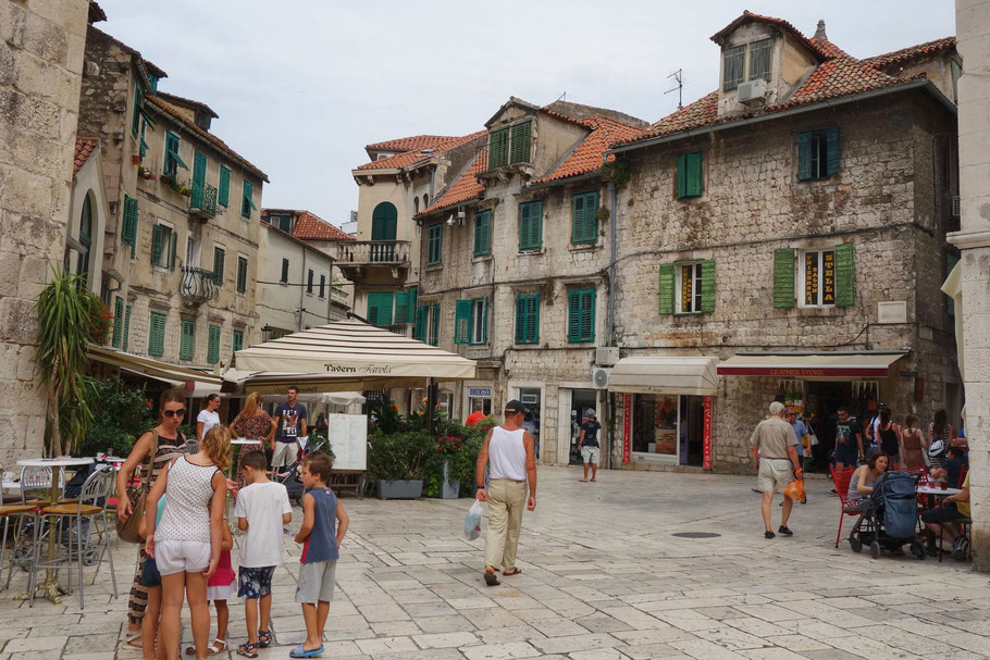 Croatie, vieille ville de Split