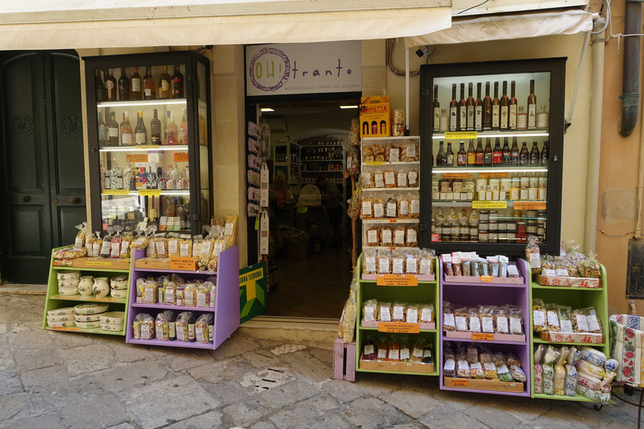 Magasin de souvenirs à Otranto