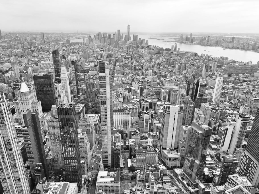 New York : Manhattan vue de l'Empire State Building
