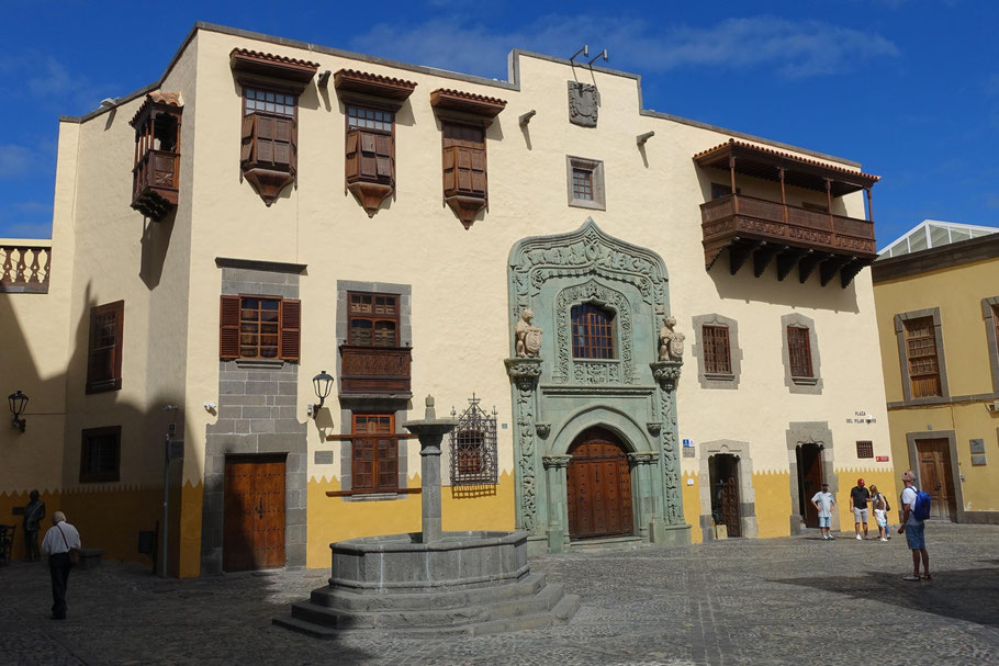 Grande Canarie : le bel édifice de la Casa de Colón à Las Palmas de Gran Canaria
