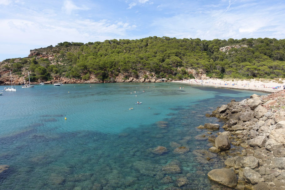 Minorque, cala d'Algaiarens : platja des Bot