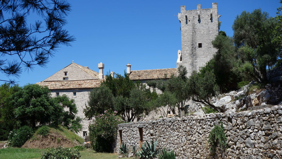 Croatie : Mljet, monastère bénédictin