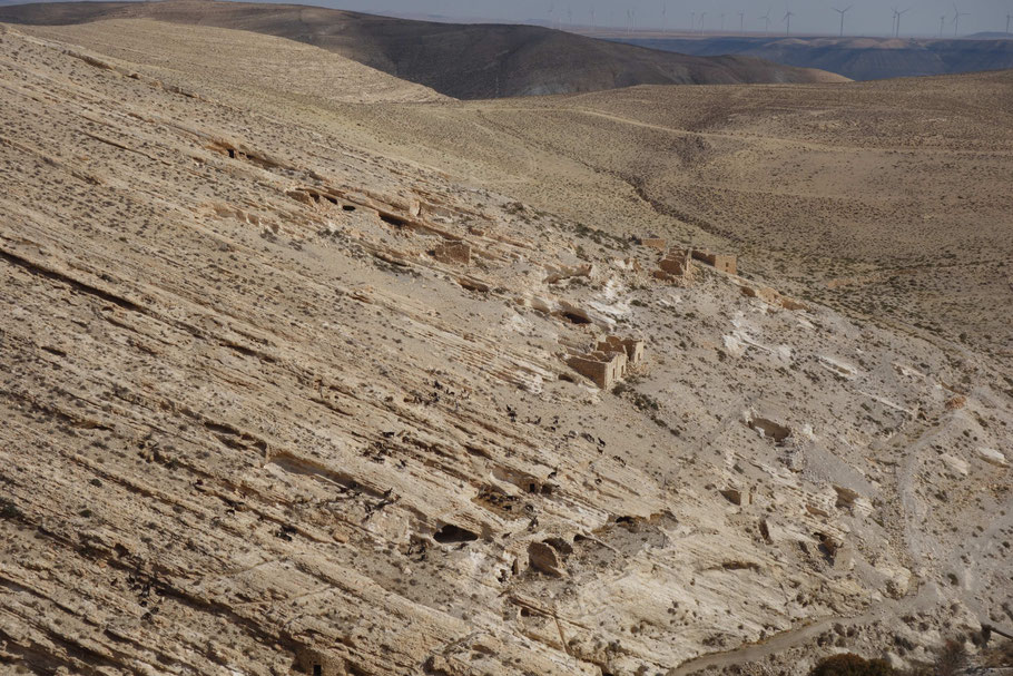 Jordanie, vue du château de Shawbak ou Krak de Montréal