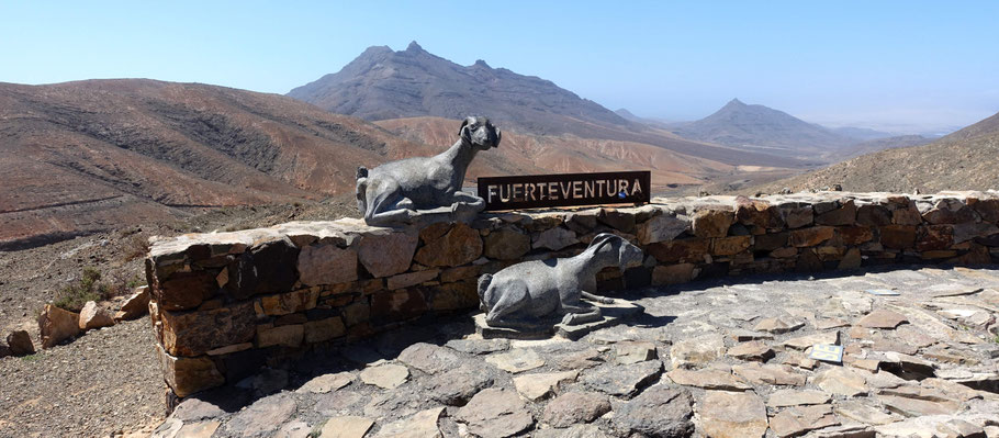 Fuerteventura :  panorama Mirador astronómico de Sicasumbre