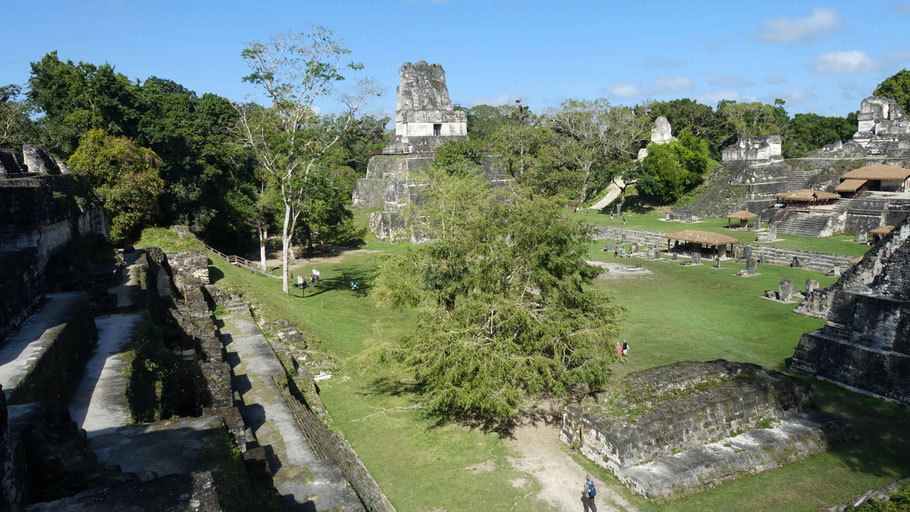 Guatemala : Tikal, Grande Place