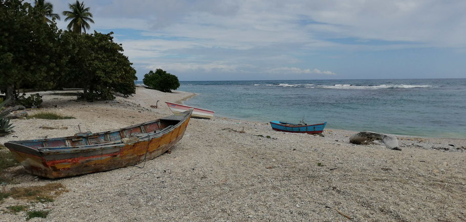 République Dominicaine, Barahona : plage de l'hôtel Al Mare