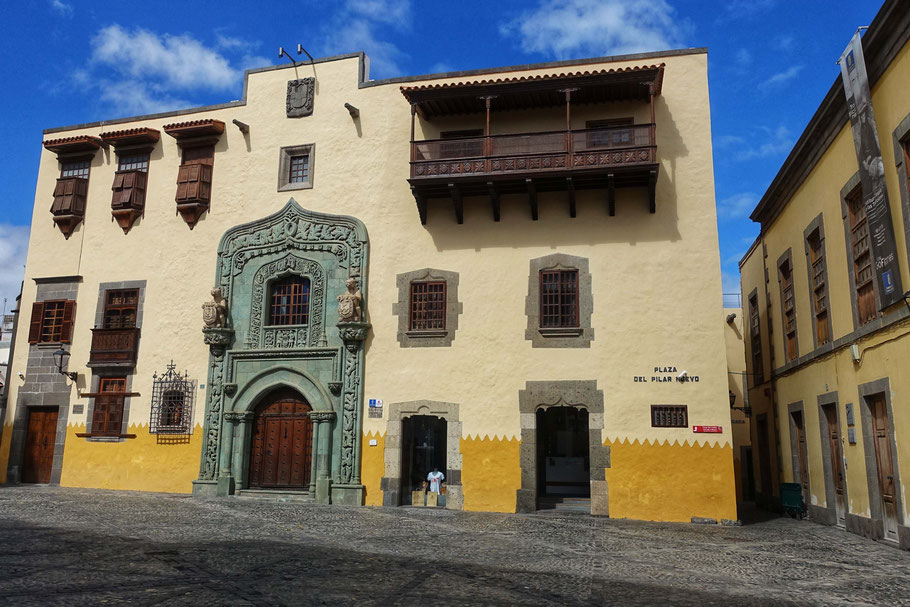 Grande Canarie : le bel édifice de la Casa de Colón à Las Palmas de Gran Canaria