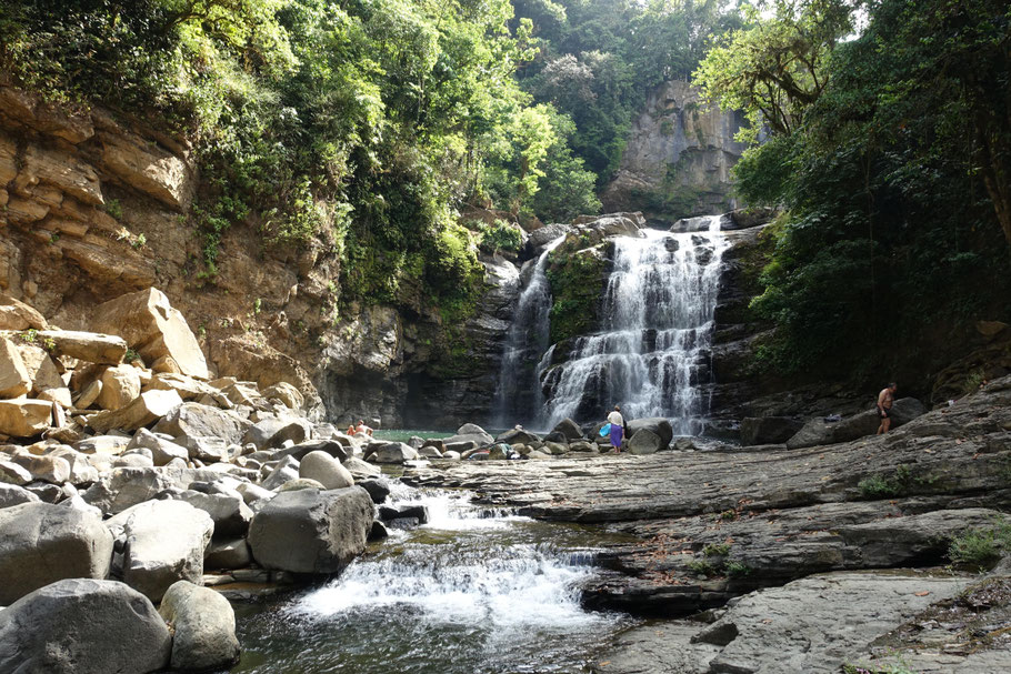 Costa Rica, cascades de Nauyaca