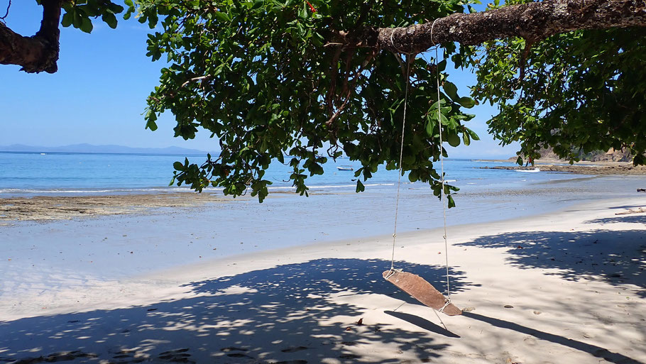Costa Rica : Petite balançoire sur la Playa Fantasia