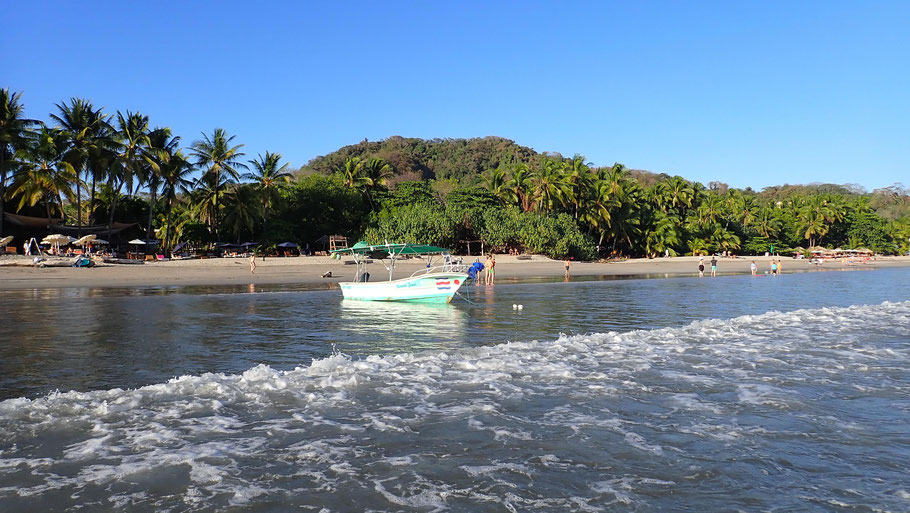 Costa Rica : Playa Sámara en fin de journée