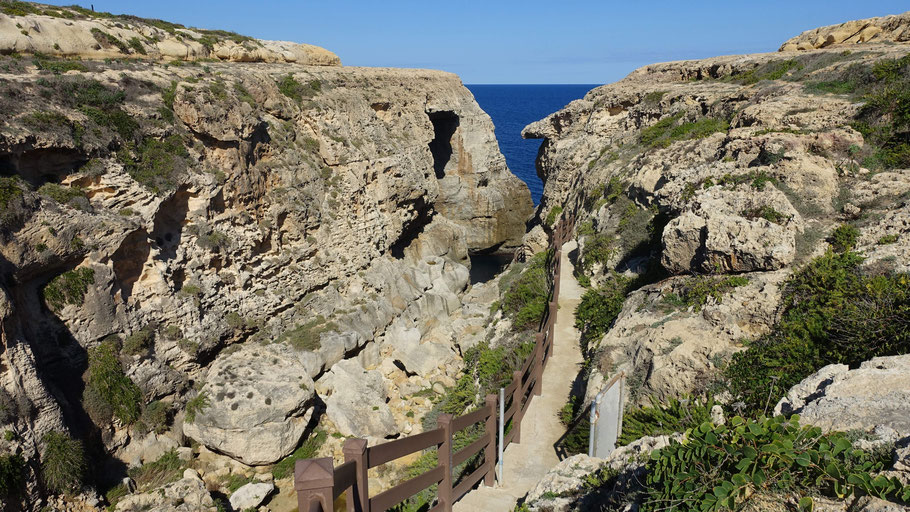 Malte, Gozo : Wied il-Mielah