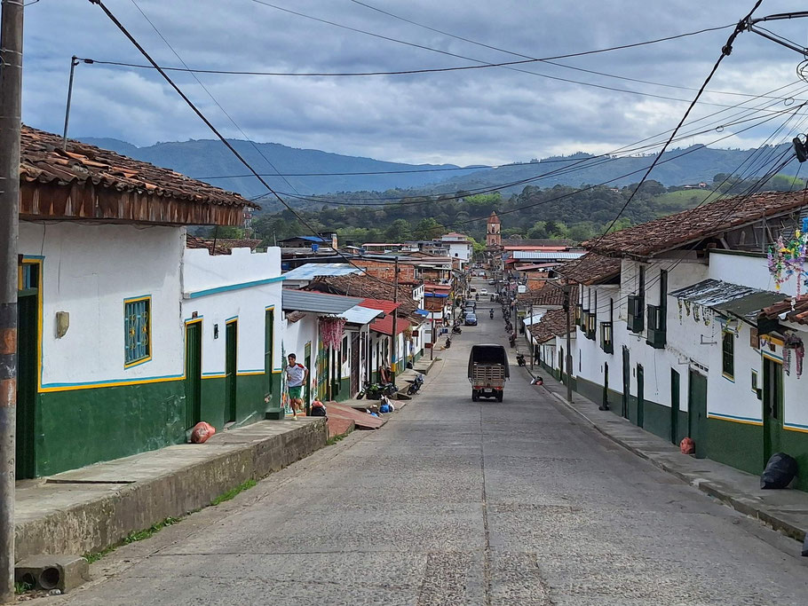 Colombie : rue de San Agustin