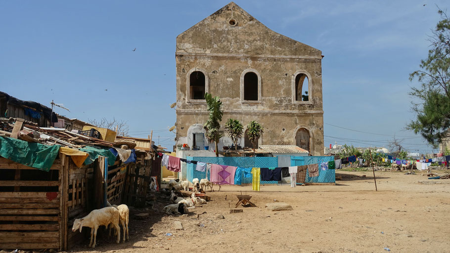Sénégal : l'ancien hôpital militaire de Gorée, situé à proximité du Palais du Gouverneur