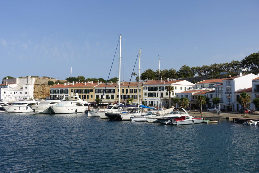Minorque, port de plaisance de Mahon