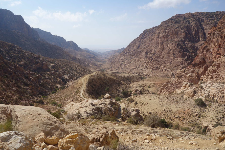 Jordanie, vallée de Dana (Wadi Dana Trail)