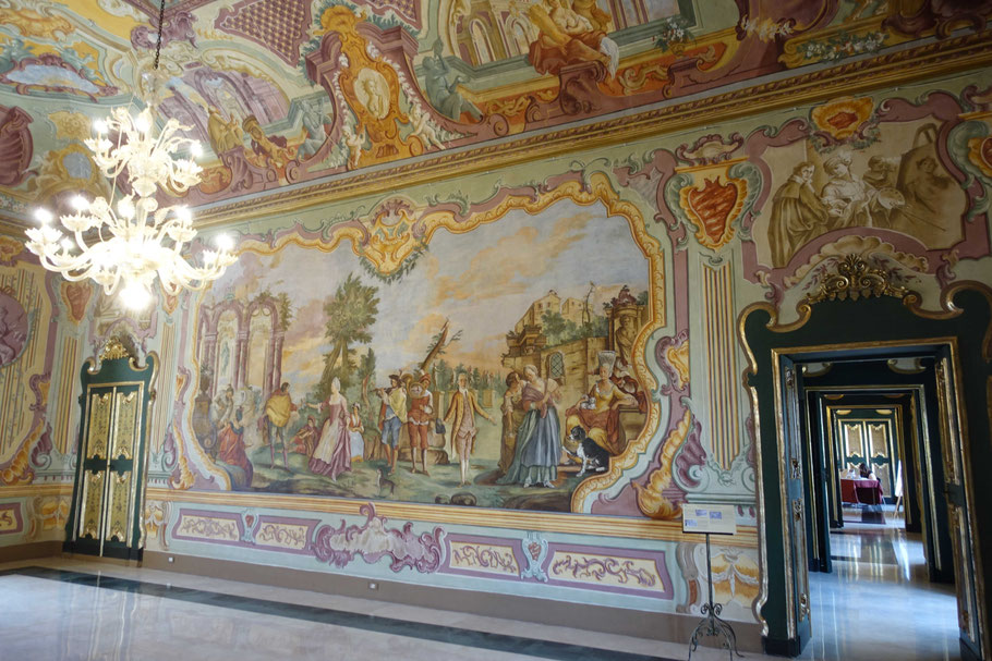 Les Pouilles : appartements du Palazzo Ducale de Martina Franca