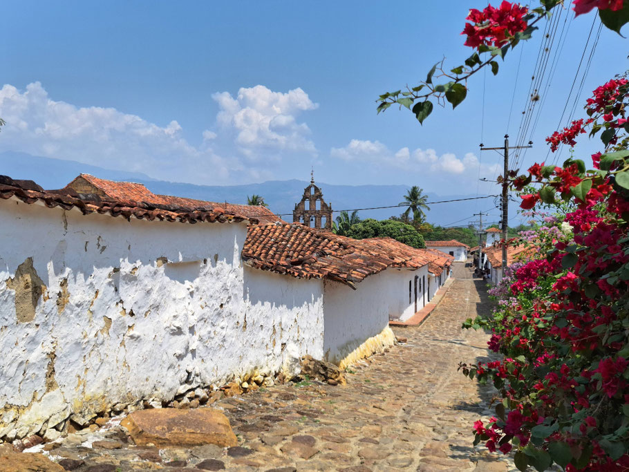 Colombie : ruelle de Guane