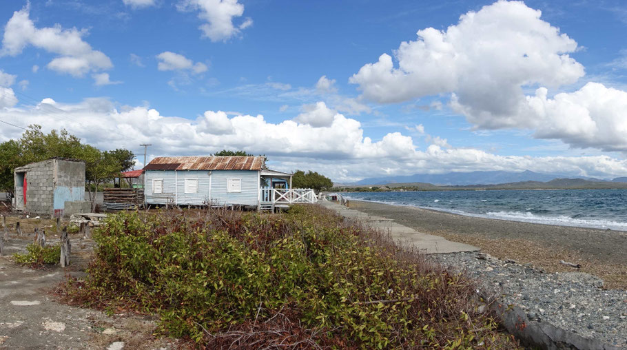 République Dominicaine, Punta Salinas : salines de Bani