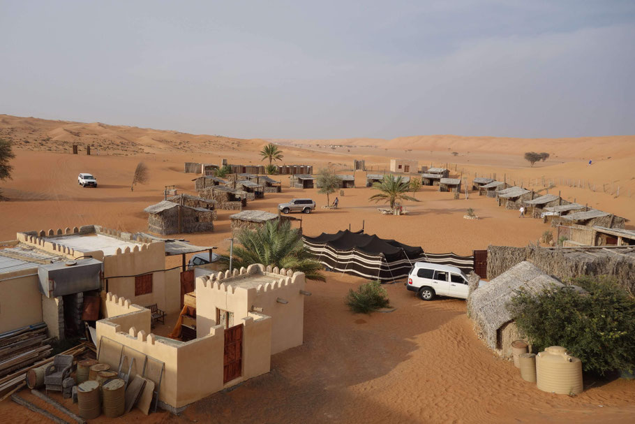 Oman, désert de Wahiba Sands : Nomadic Desert Camp
