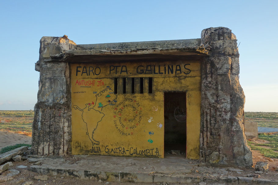 Colombie, La Guarija : Punta Gallinas, point le plus septentrional d'Amérique du Sud