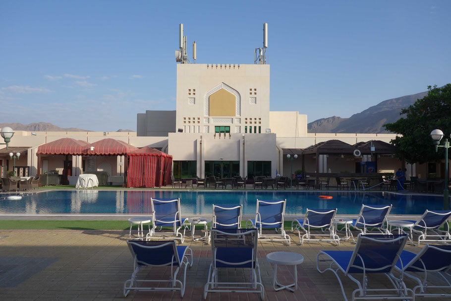 Oman, piscine du Golden Tulip Nizwa Hotel