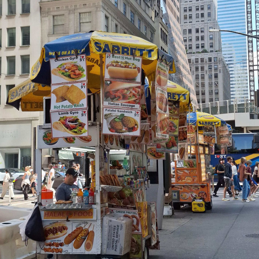 Street food à New York