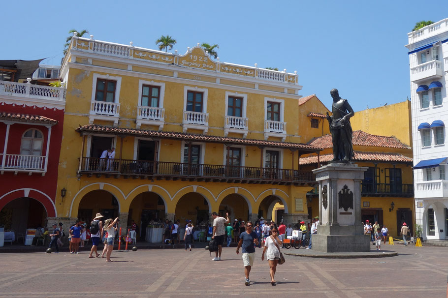Colombie, Carthagène des Indes : Plaza de los Coches