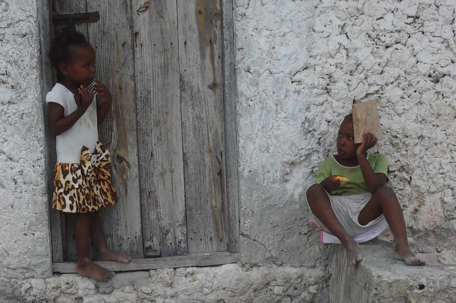 Zanzibar, Jambiani : enfants