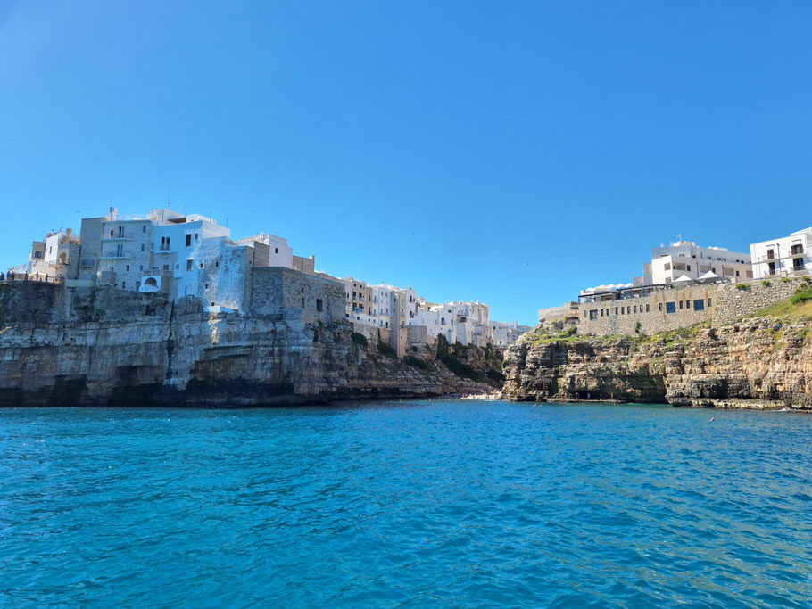 Polignano a Mare et sa petite plage